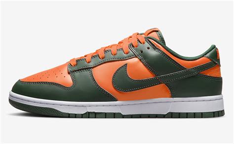 orange and green dunks outfit